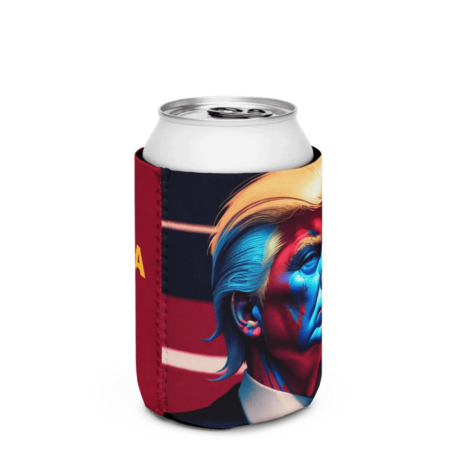 Blue and Red Can Cooler product image (3)