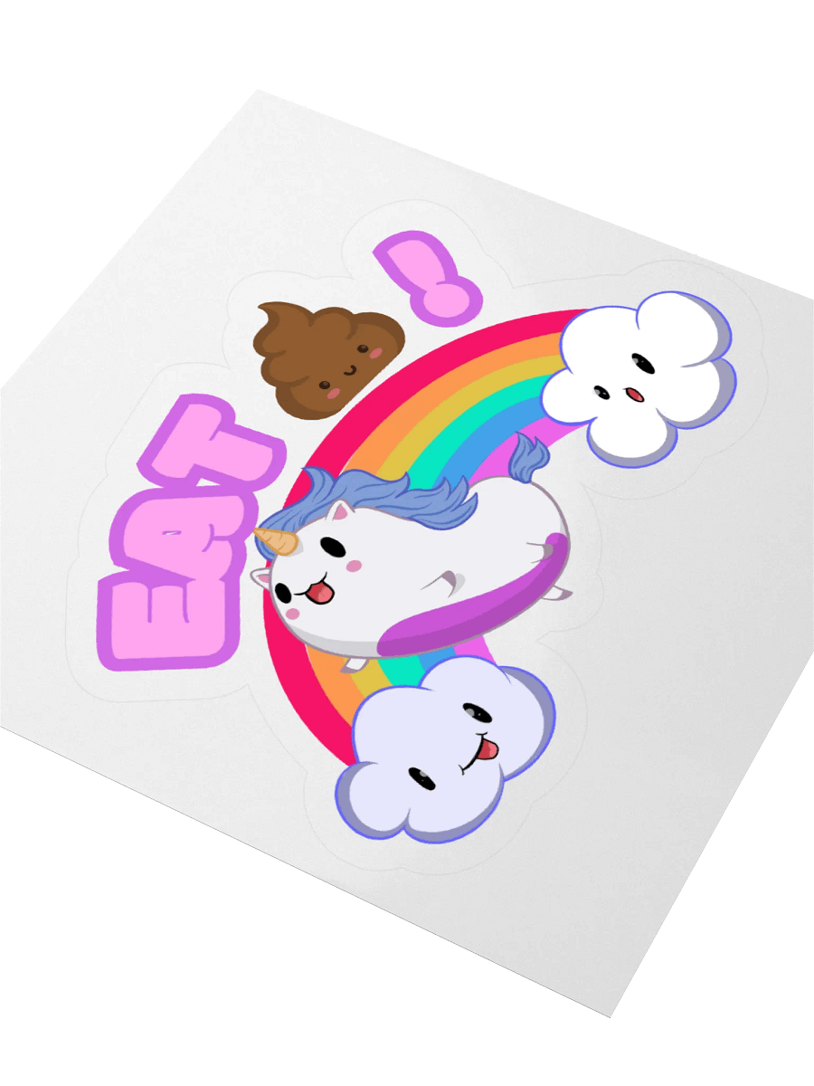 My kawaii eat shit unicorn product image (6)