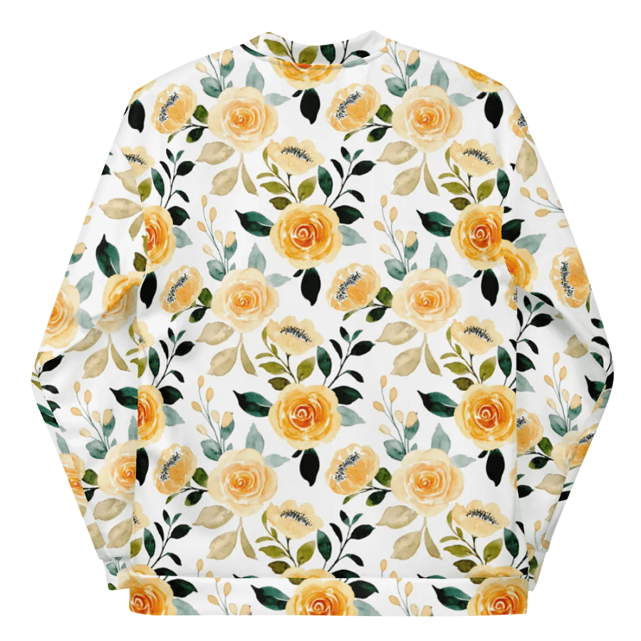 Yellow Rose Delight Bomber jacket product image (11)