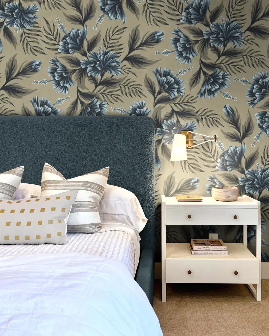 Wallpaper Mockup - Bedside with white table product image (2)