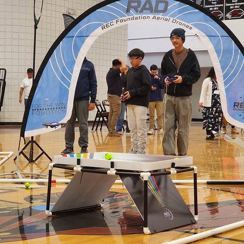 Mission Time Warp brought West Texas schools together — middle and high school teams flying real mission-based drone challeng...