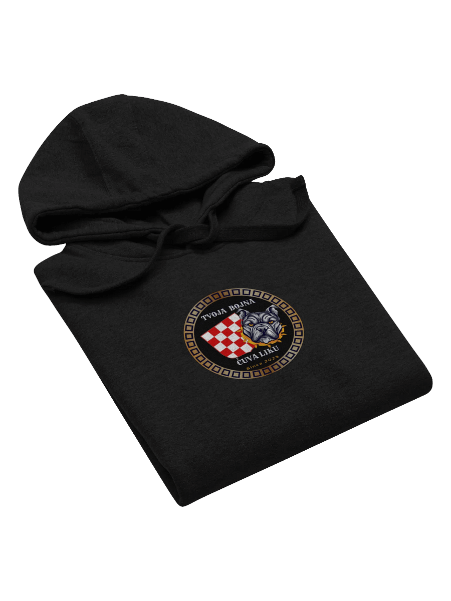 Cro Bulldog Tvoja Bojna čuva liku Hoodie product image (5)