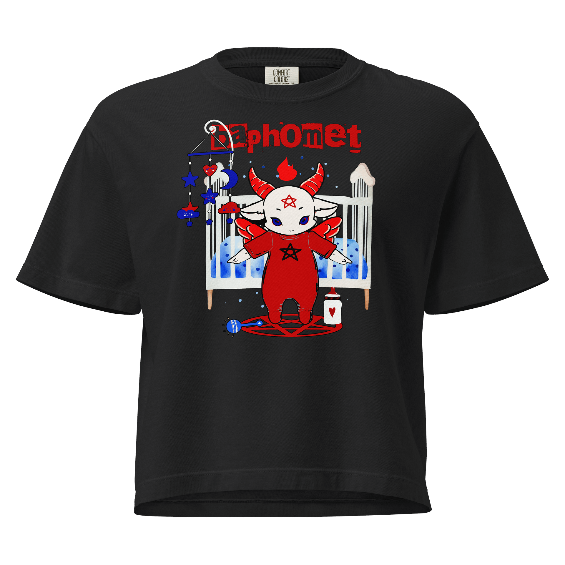 Baby Baphomet - Infernal Nursery - Women's Boxy T-Shirt product image (1)