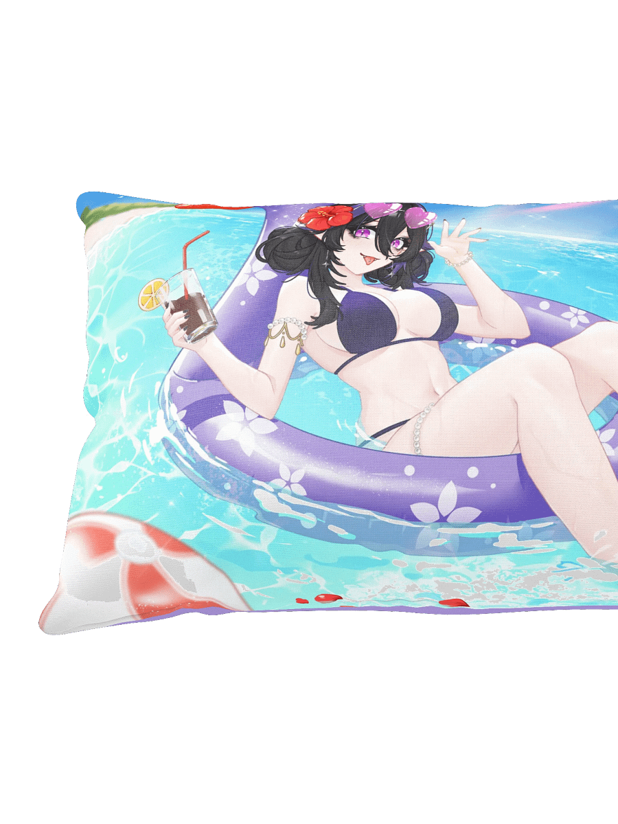 Ani at the beach Pillow product image (4)