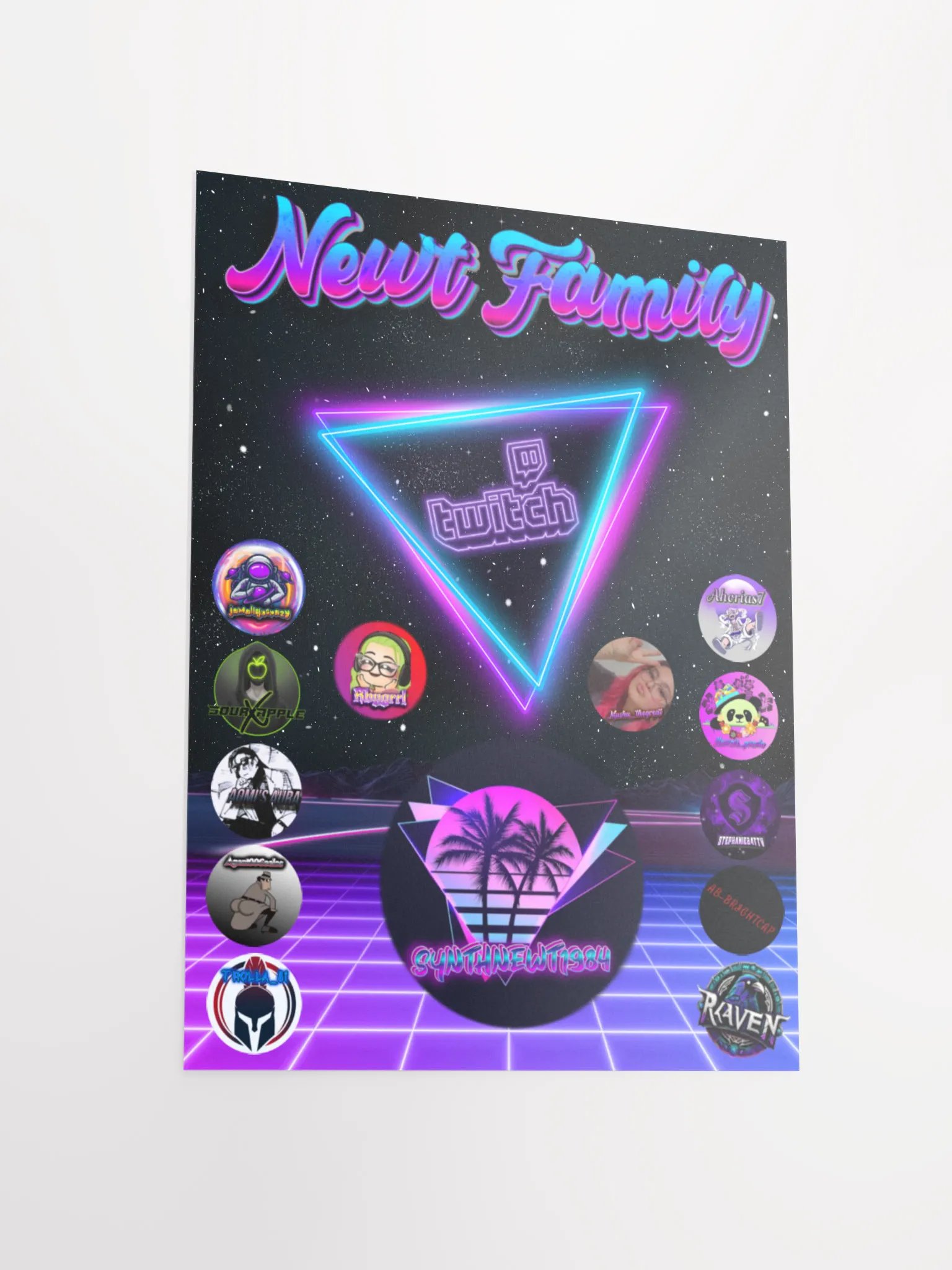 Newt Family Poster product image (8)