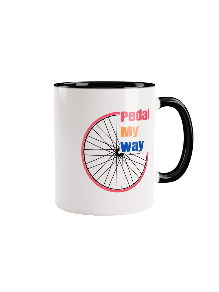 Pedal My Way Ceramic Mug - for your pre and post ride rejuvenation product image (1)