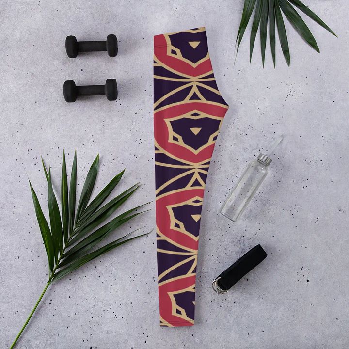 Golden Symmetry All-Over Leggings product image (2)