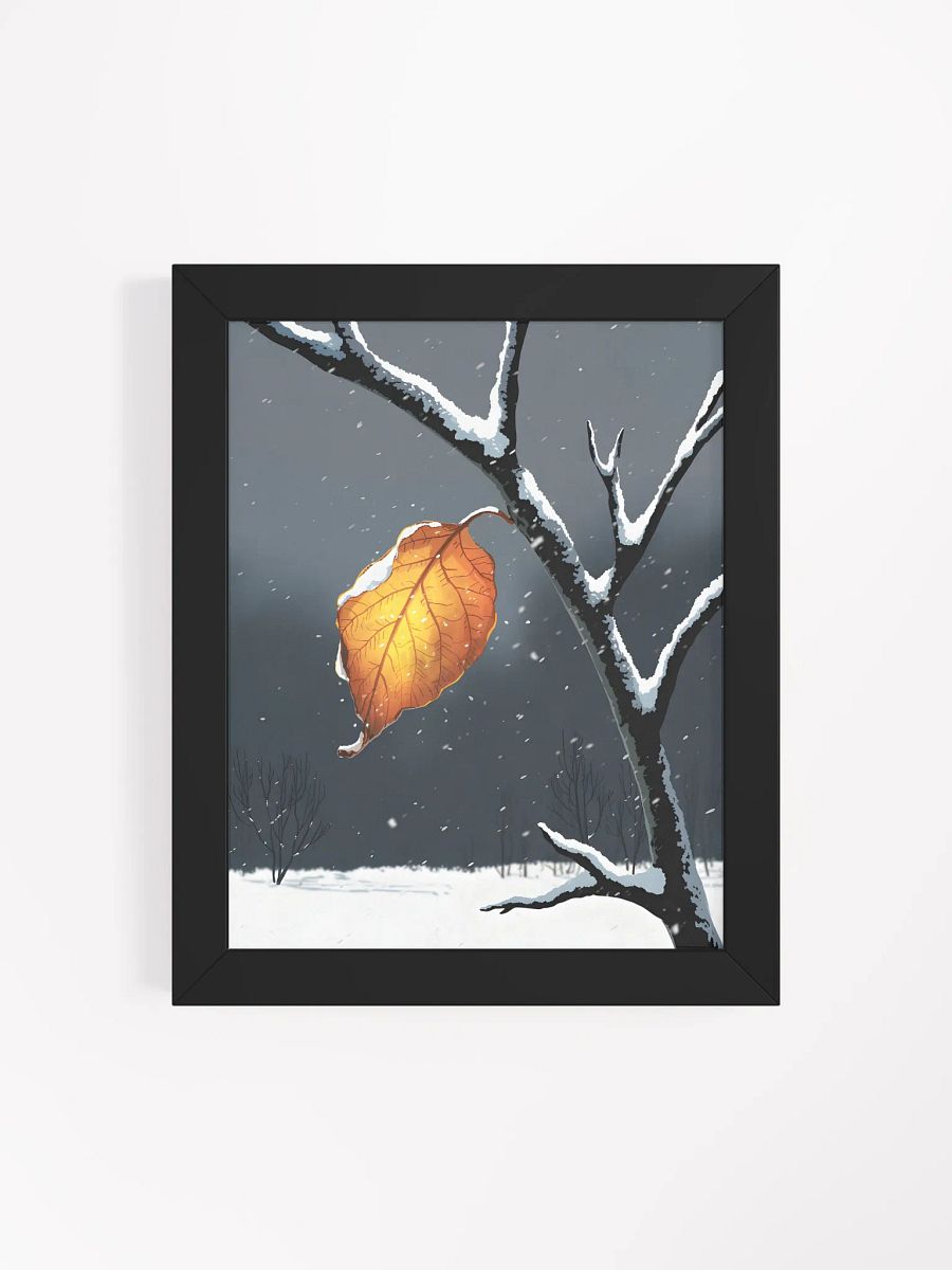 Winter's Embrace Framed Matte Poster product image (4)