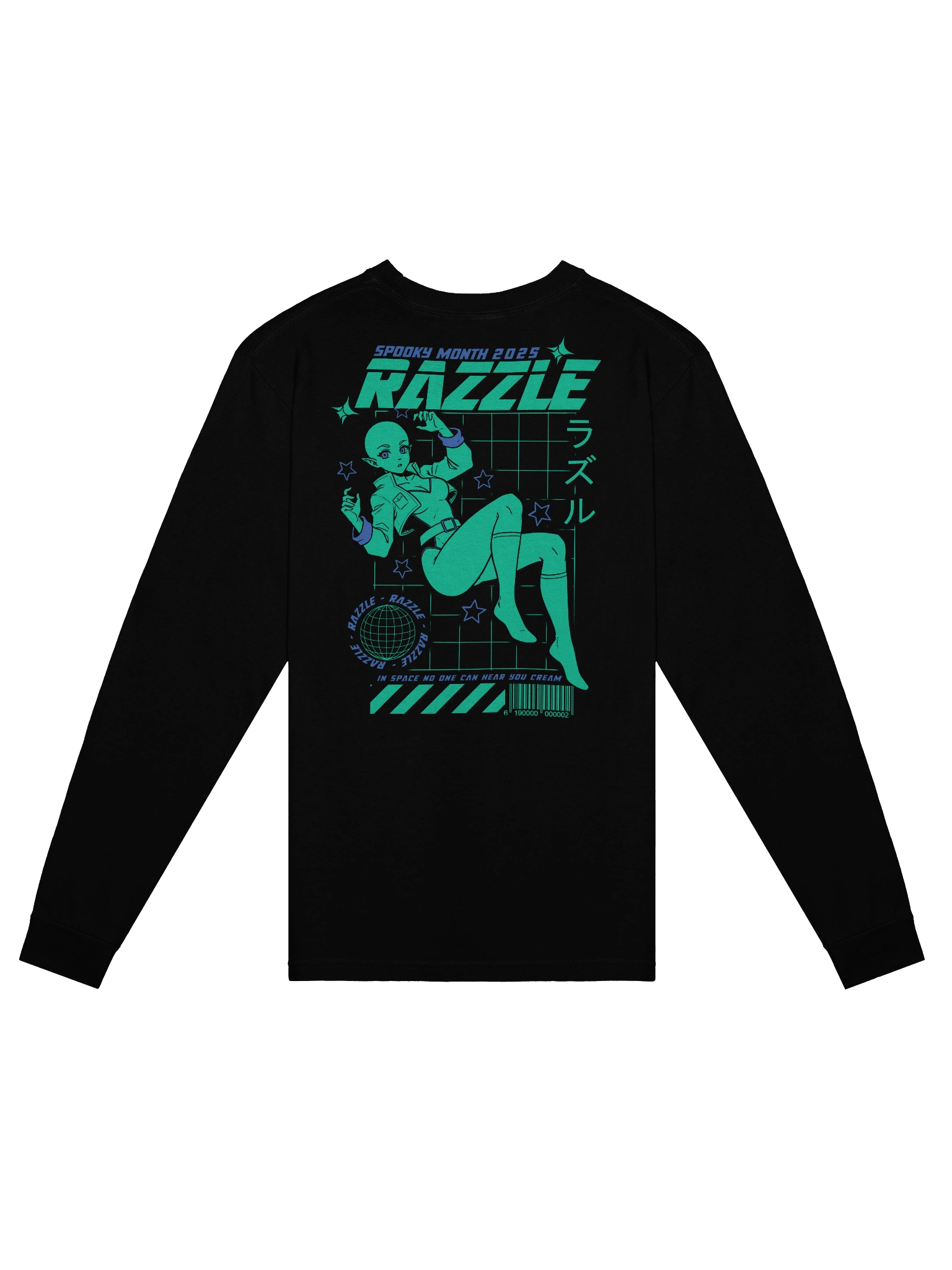 SPOOKY MONTH 2025 LOGO LONG SLEEVE *OCTOBER 2025 ONLY* product image (1)