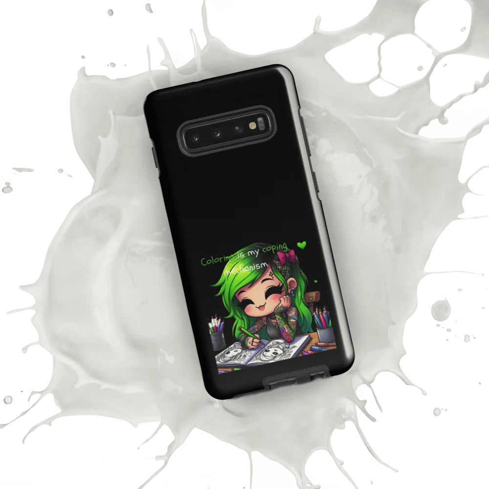 coloring is my coping mechanism samsung case product image (54)