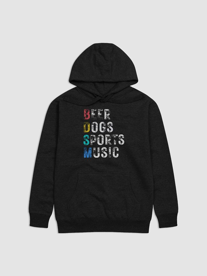 Beer Dogs Sports Music Hoodie – Funny BDSM Gift for Men and Women product image (1)