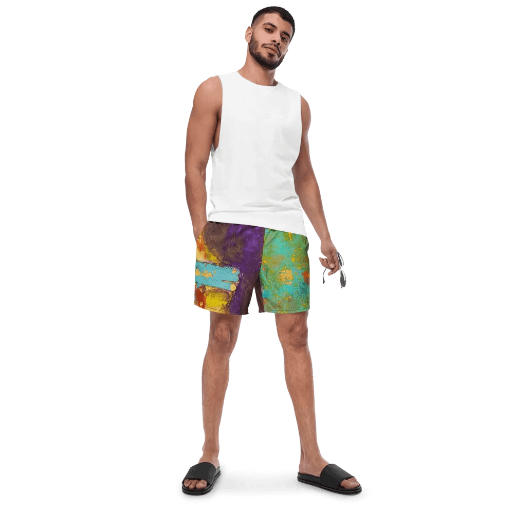 original artwork by. b.reters printed on men´s swimwear product image (4)