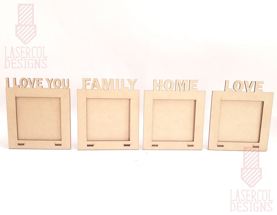 Square Photo Frames - Laser Cut Files product image (10)