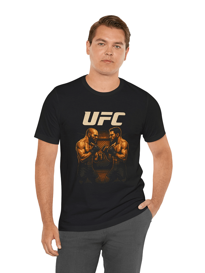 Intense Face-Off MMA Graphic Tee product image (2)