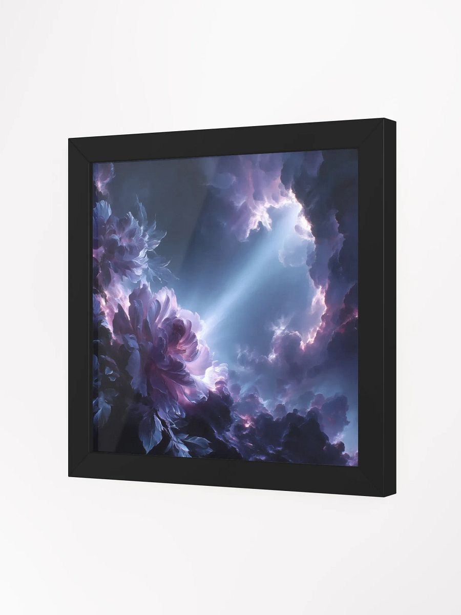 Cosmic Lightbreak: Abstract Night Wall Art product image (7)
