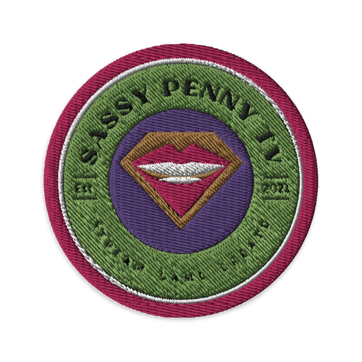 Sassy Penny TV Logo Patch product image (1)