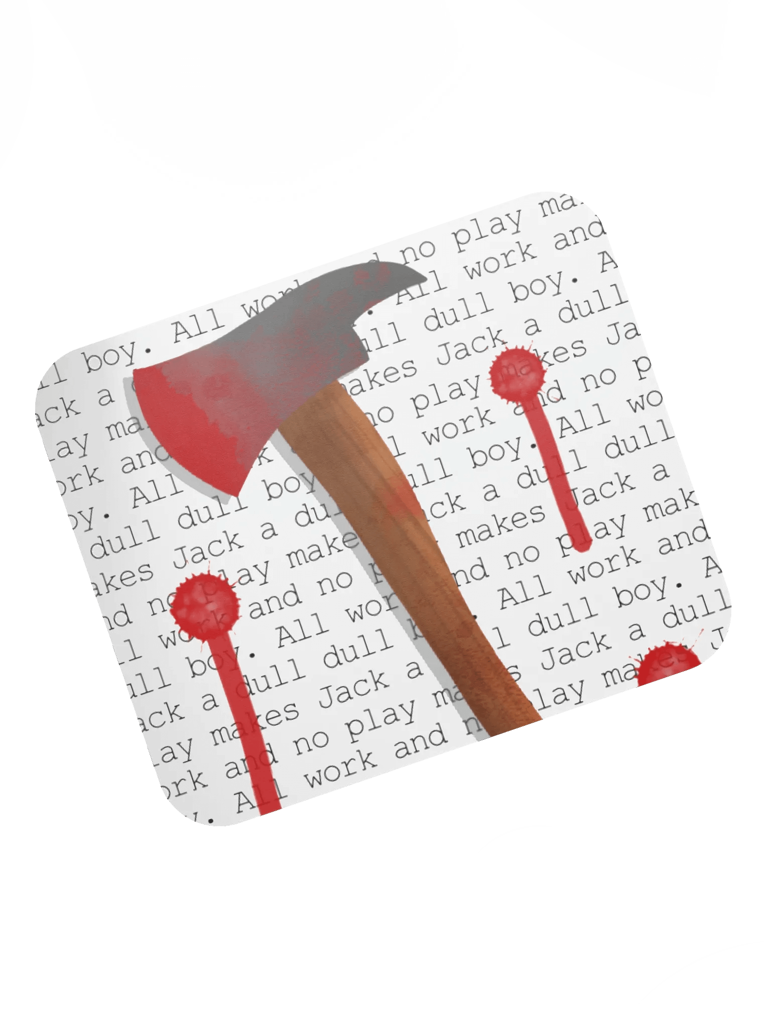 "All Work" Mouse Pad product image (7)