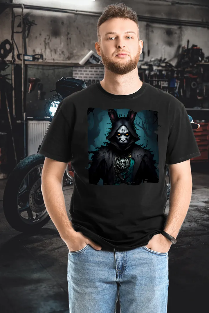 Evil Rabbit Unisex Tee Front Printed product image (1)