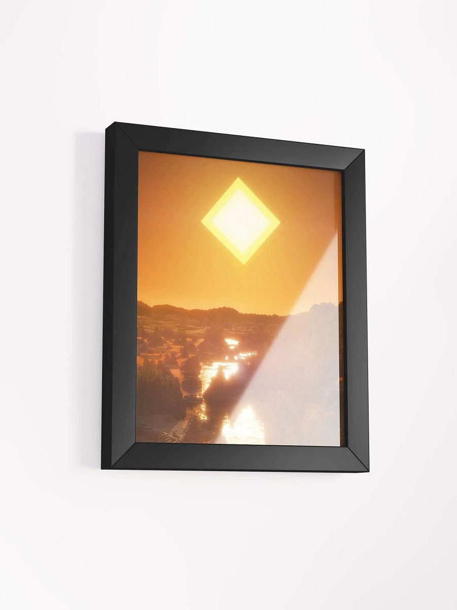 Framed Ice Plains Matte Poster product image (2)