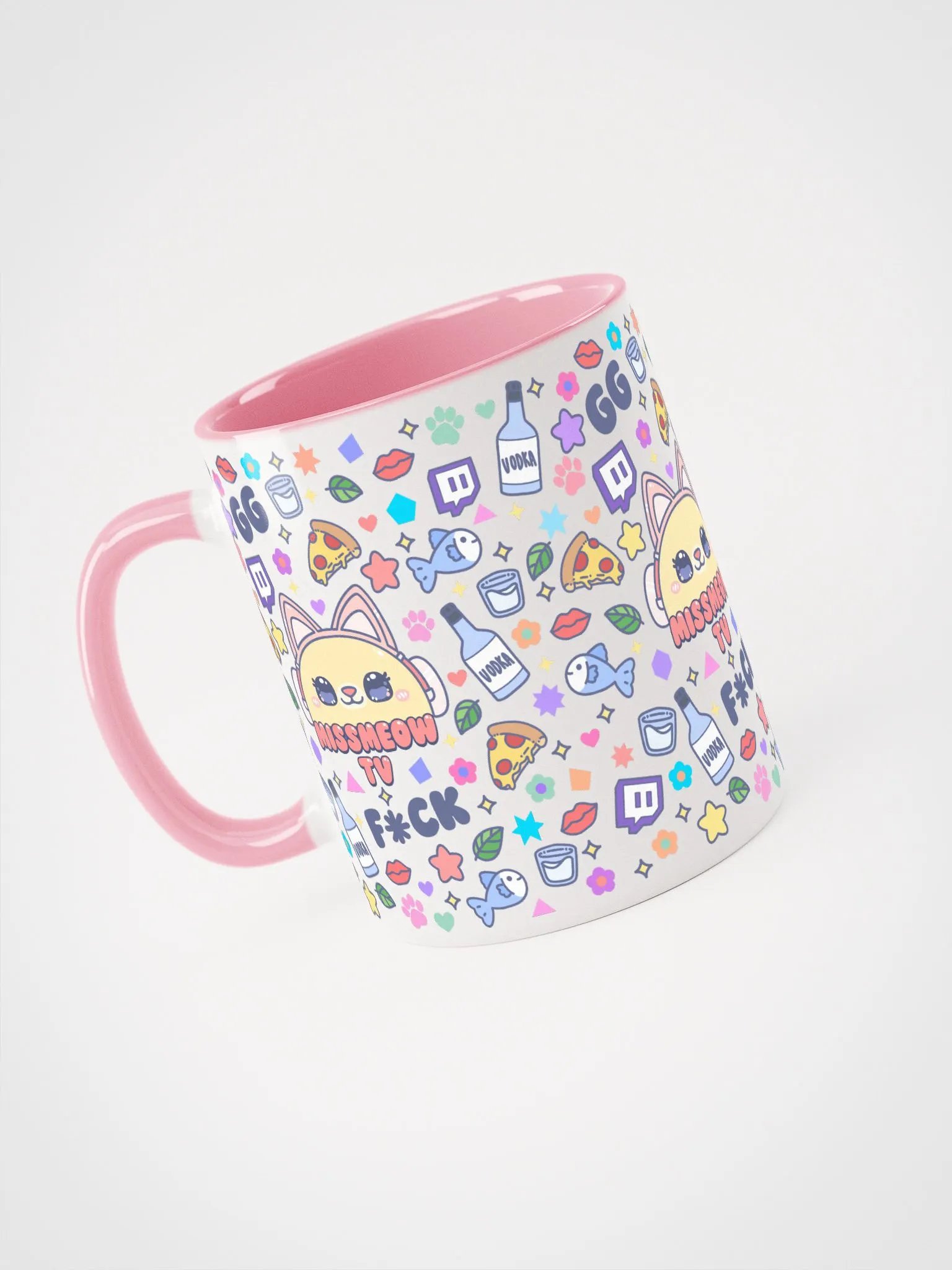 MissMeowTV Cute Mug, Colored product image (2)
