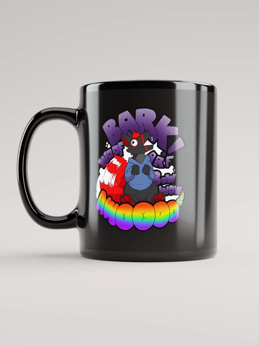 Barking Black Glossy Mug product image (11)