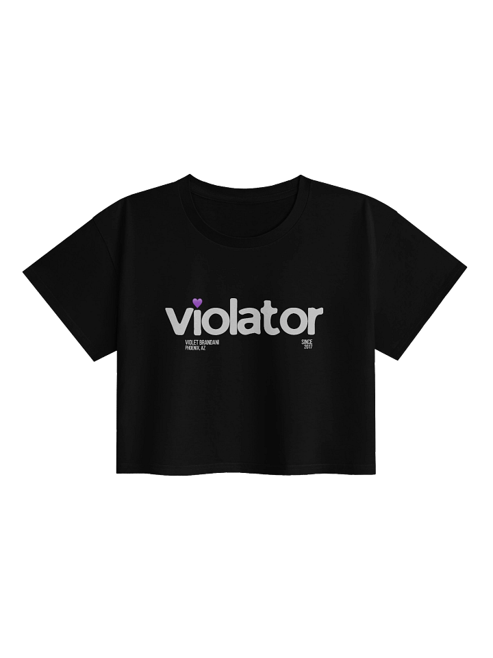 Violator Crop Tee 💜 product image (1)