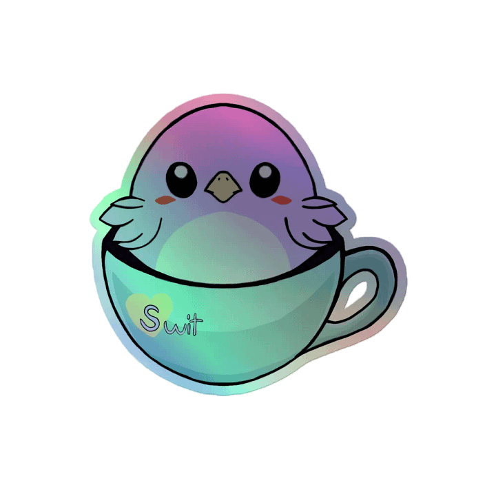 Swit Finch Logo | Holo Sticker product image (2)