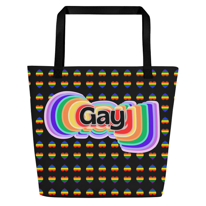 LGBTQIAP2S+ 2025, Rainbow Gay, Tote product image (1)
