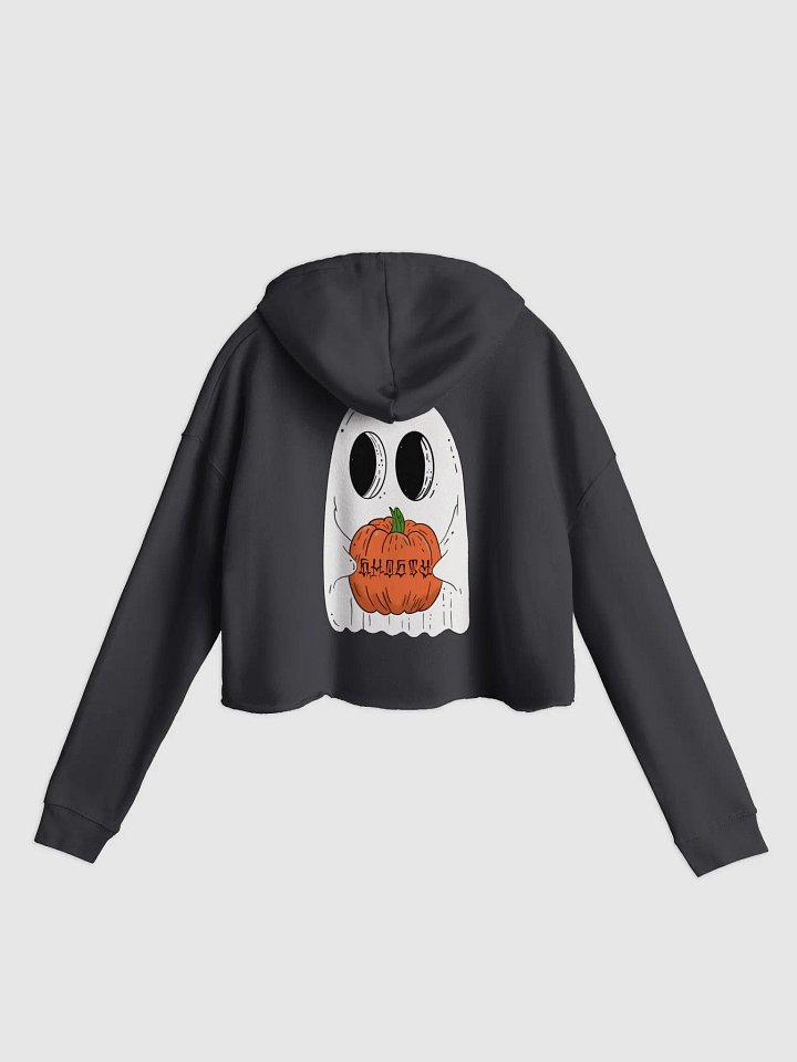 Ghosty Pumpkin Crop Hoodie! product image (8)