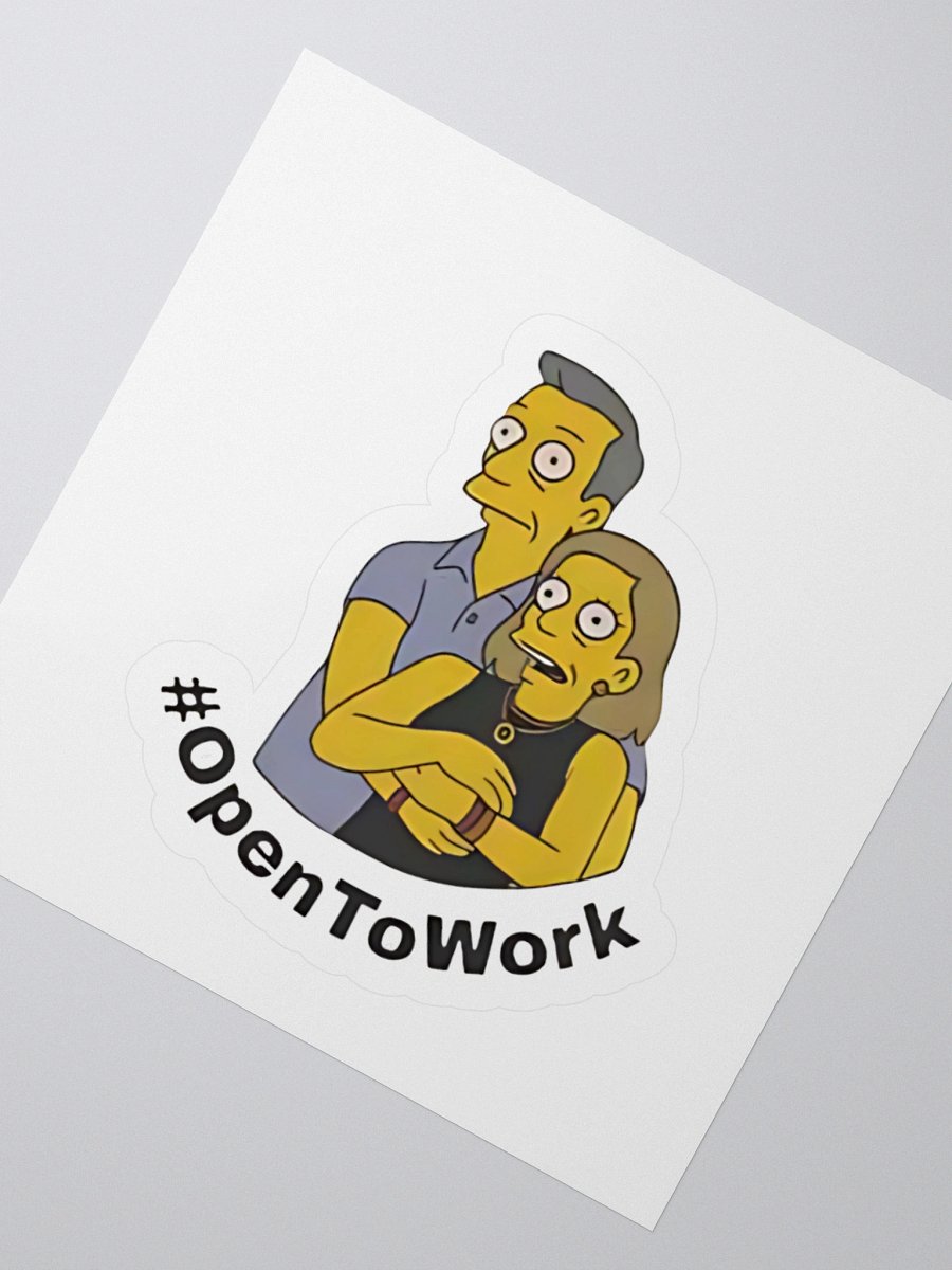 Embrace the Unexpected Kiss Cut Stickers product image (2)