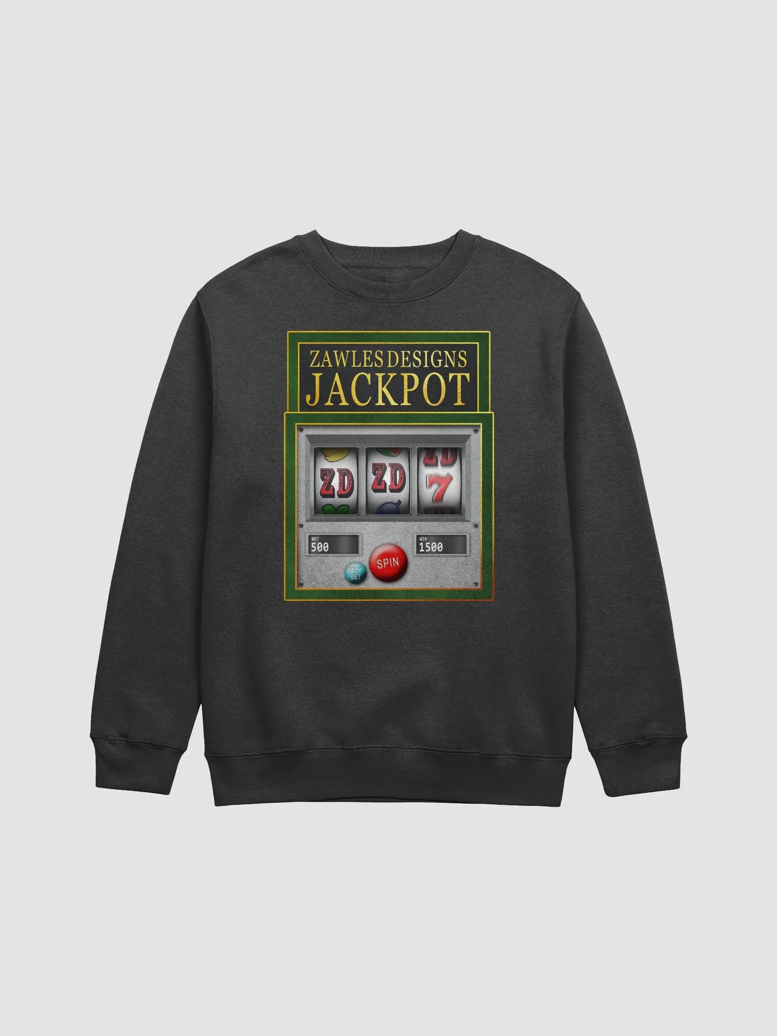 Zawles Designs Jackpot Spin: Lucky ZD Graphic Charm product image (1)