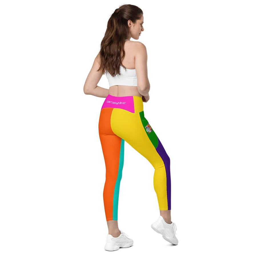 School of Chaos Colourblock Leggings product image (32)