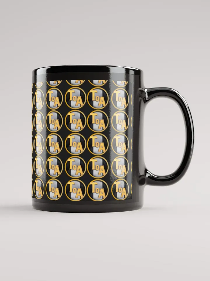 Tournament of Ages - Small Logo - Black Glossy Mug product image (1)