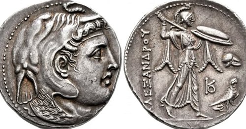 Hammered at 8500 CHF at Leu's Web Auction 18, lot 1594.
★ A beautifully toned tetradrachm of Ptolemy I ★

PTOLEMAIC KINGS OF ...