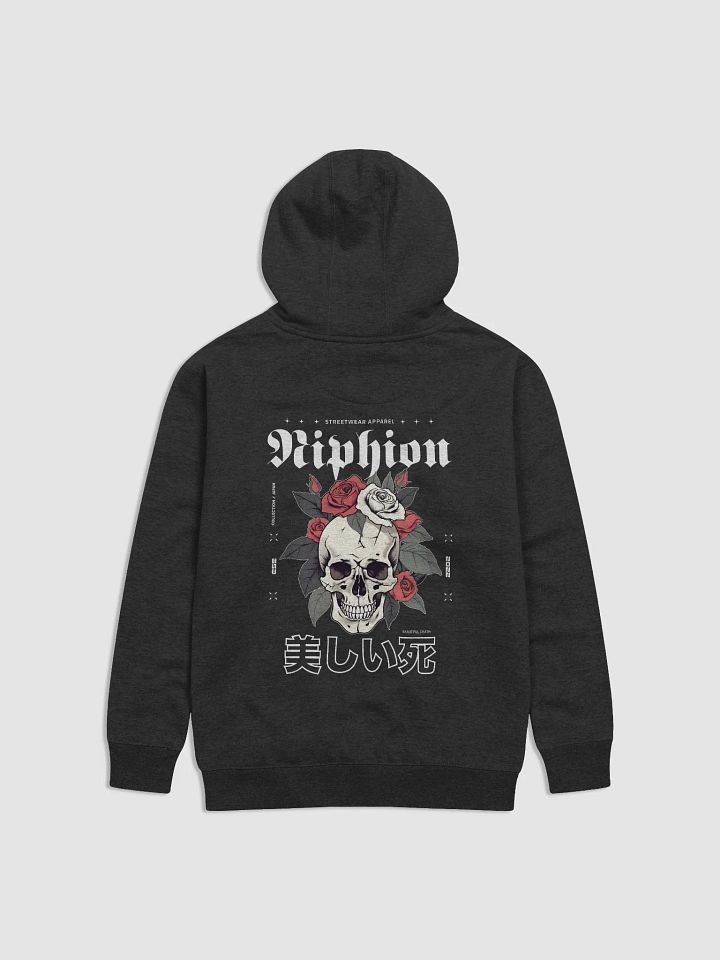 Japanese Streetwear Skull Hoodie - Beautiful Death product image (1)