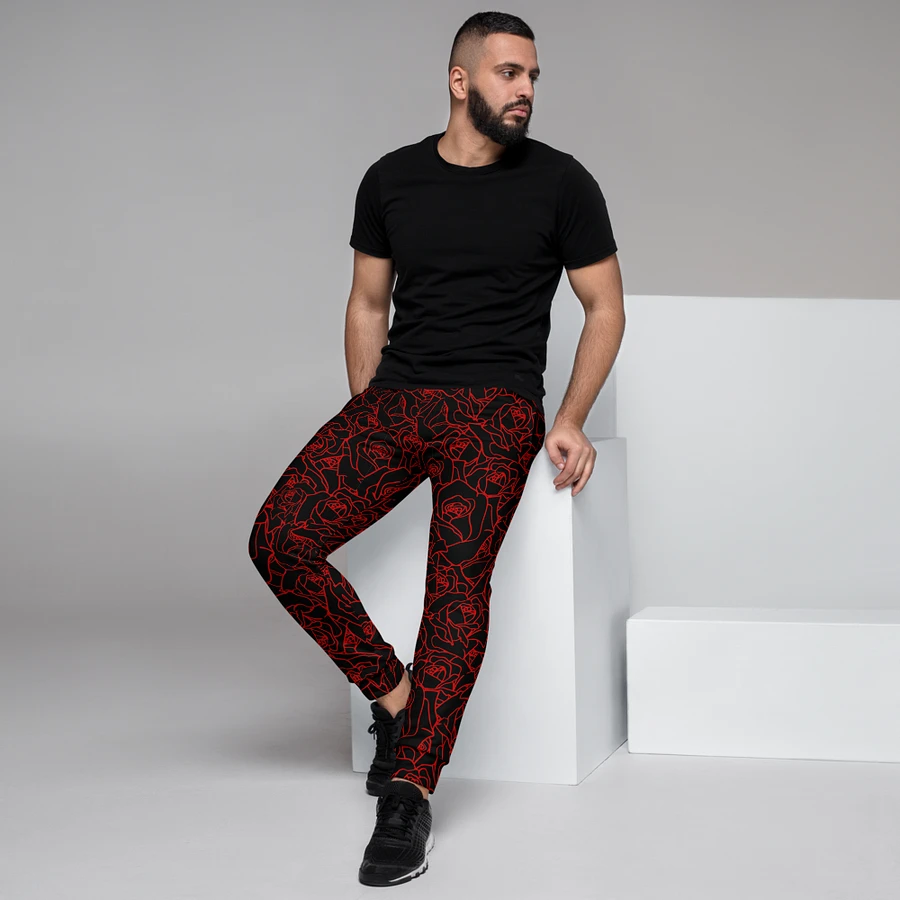 Loads of Roses · black-red joggers product image (11)