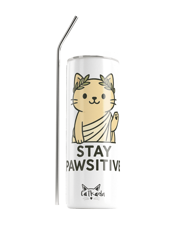 STAY PAWSITIVE TRAVEL CUP product image (1)