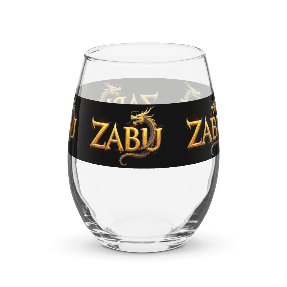 Golden Dragon ZABU Stemless Wine Glass product image (3)