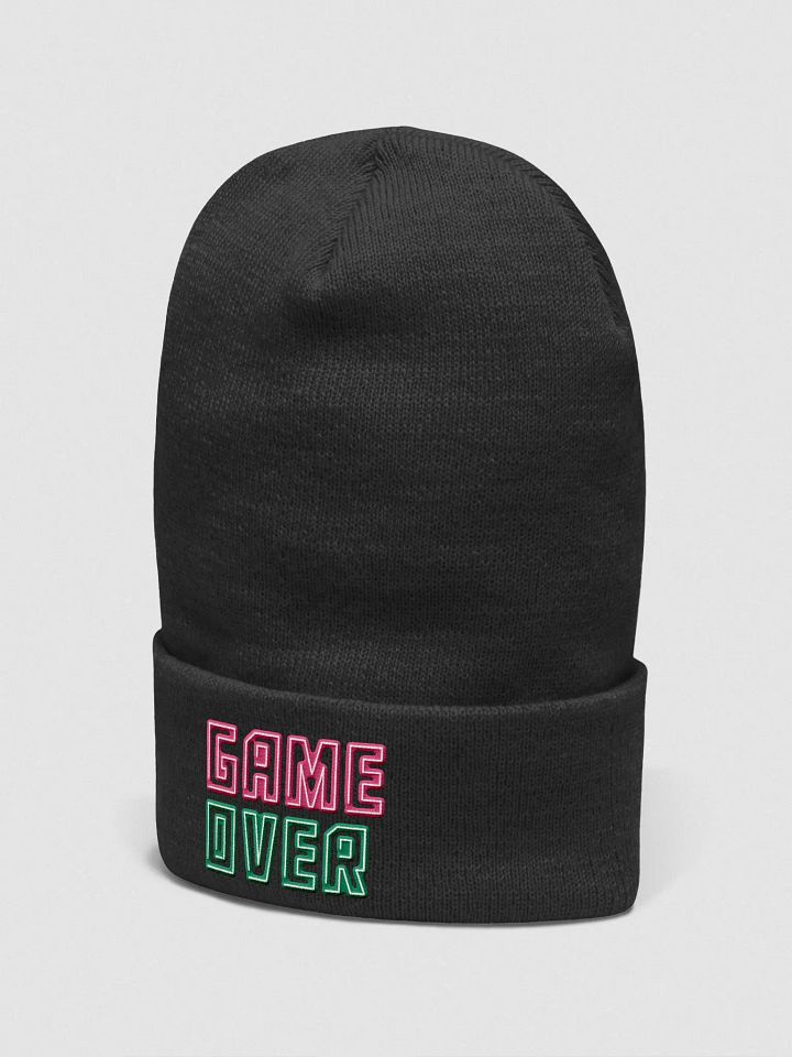 Game Over Winter Vibes Beanie product image (2)