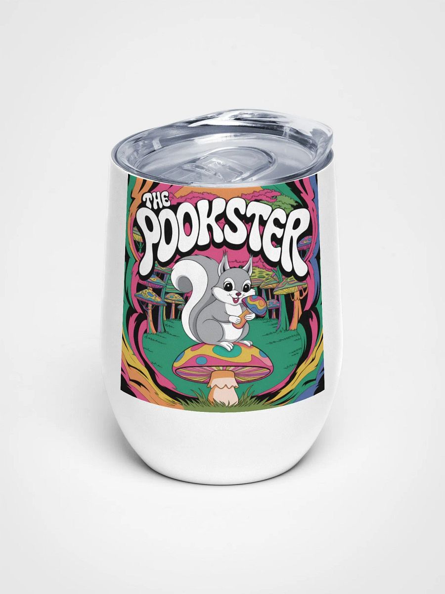 Psychedelic Squirrel Wine Tumbler product image (1)
