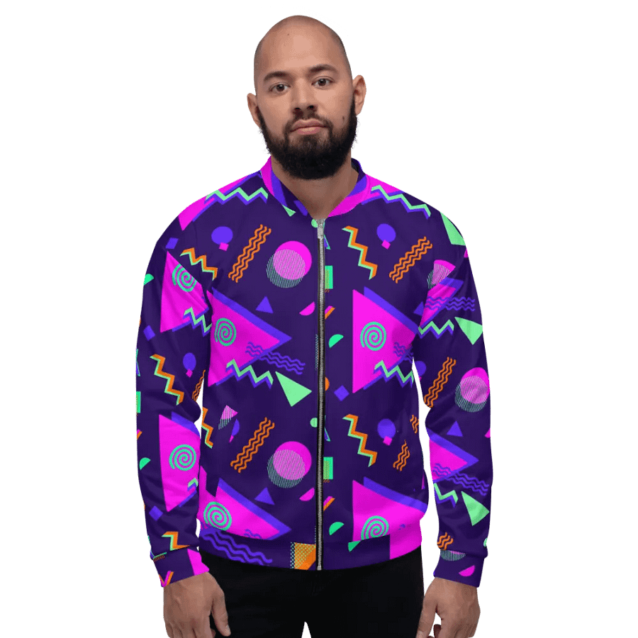 Arcade Dreams Bomber Jacket product image (3)