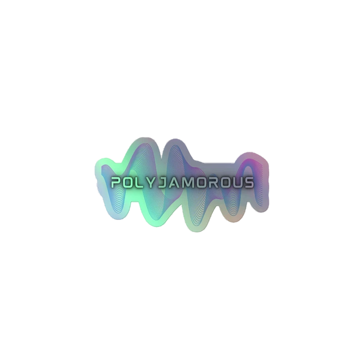 PolyJamorous Holographic Sticker product image (1)