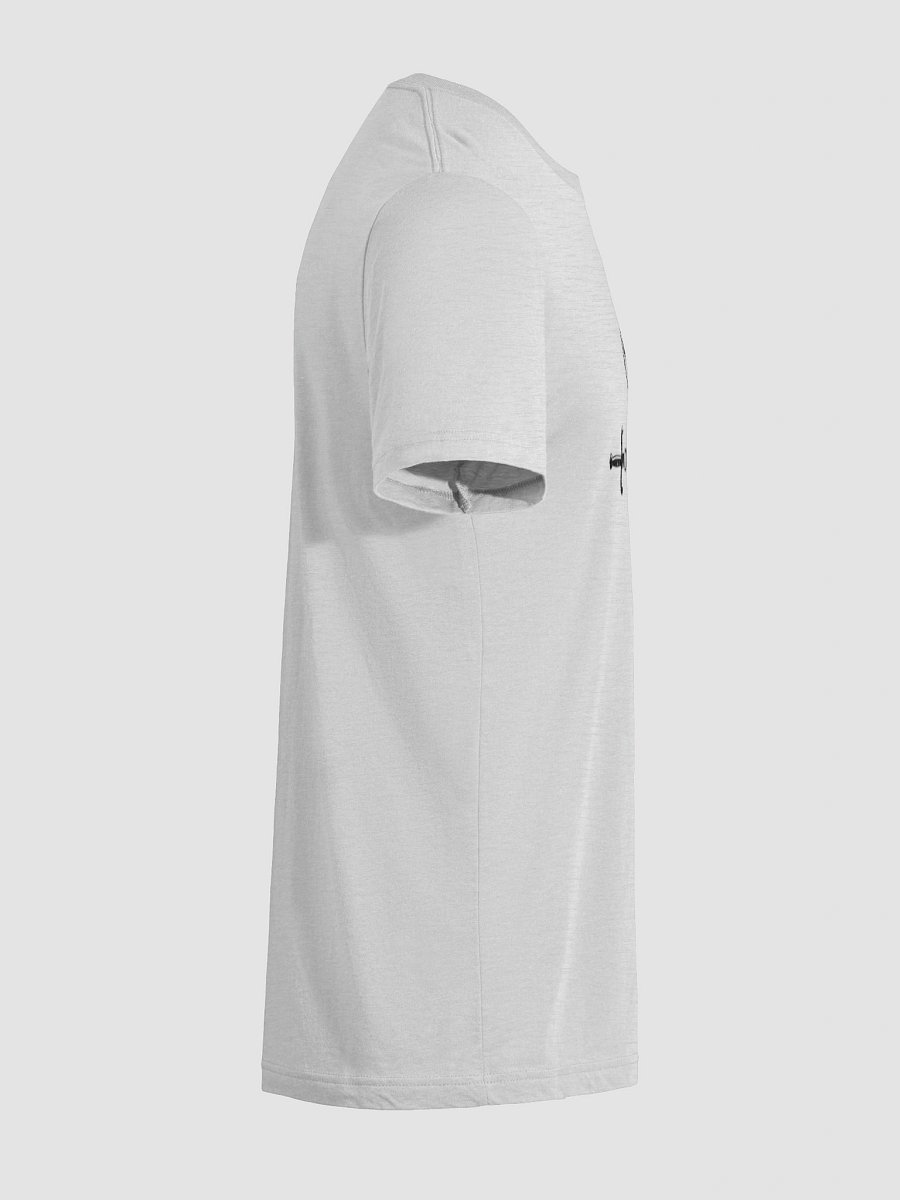 3d6DTL Horizontal Logo on Light Triblend T-Shirt product image (59)
