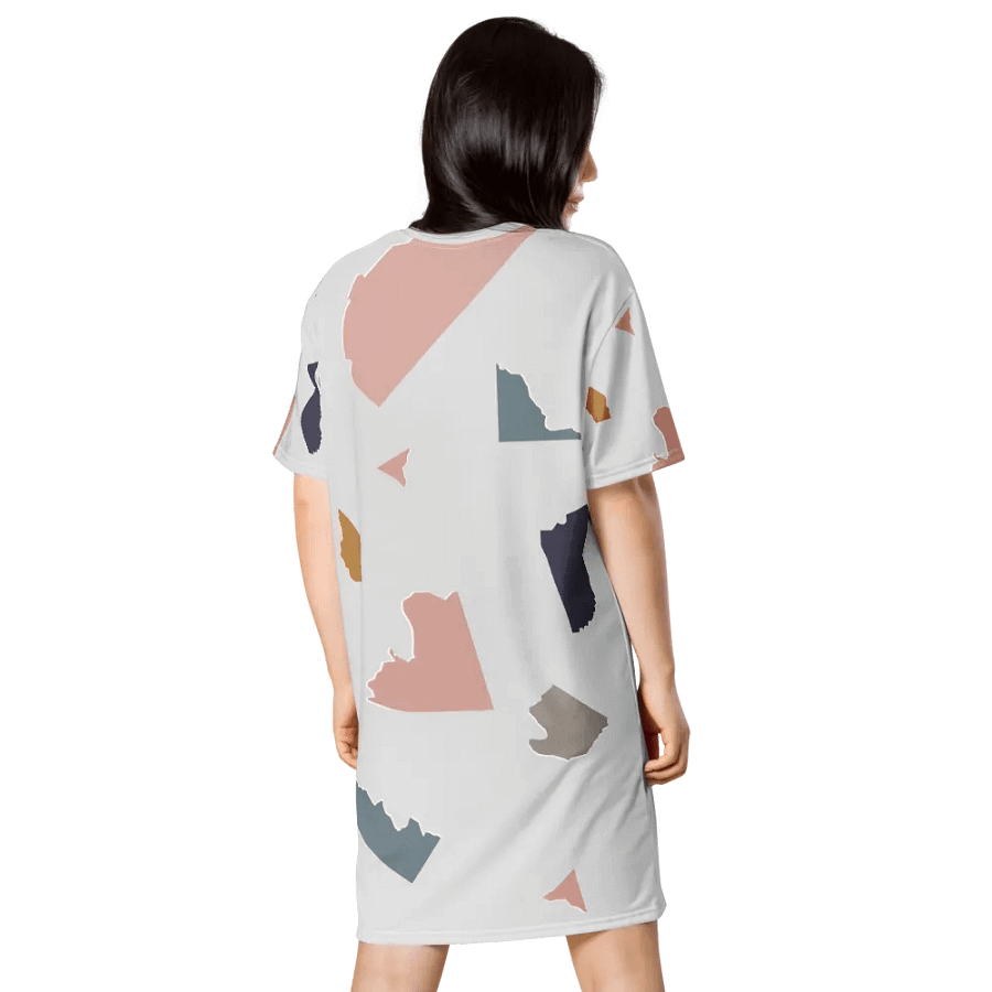 All-Over Print T-Shirt Dress product image (2)