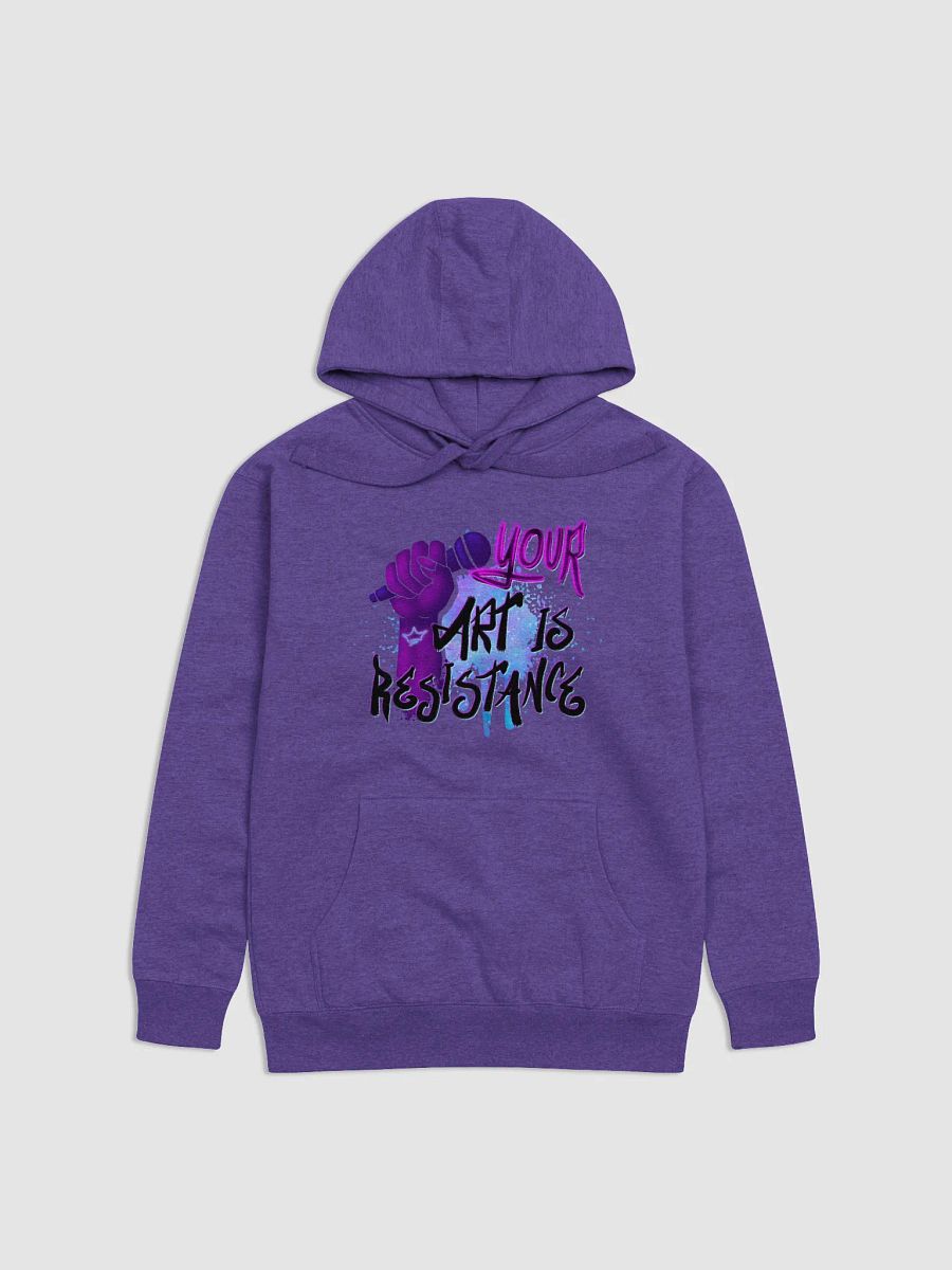 Your Art is Resistance Hoodie product image (1)