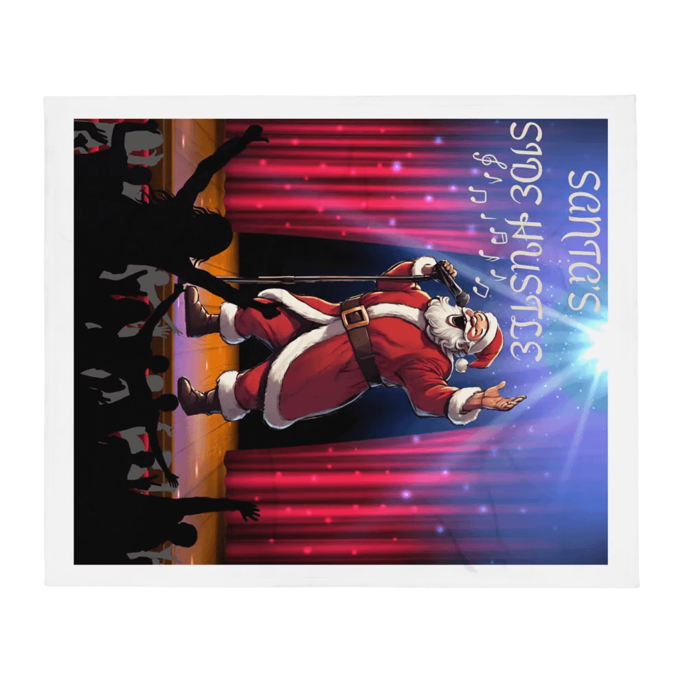 Side Hustle Santa Blanket product image (2)