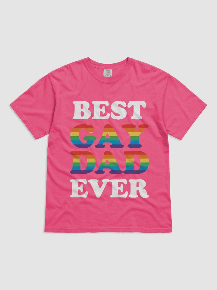 Rainbow Pride 'GAY DAD' T-Shirt product image (4)