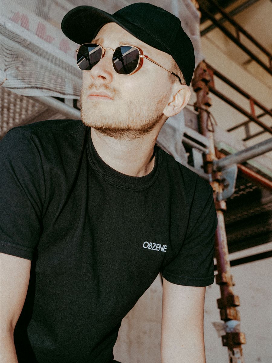 The Minimalist Tee - BLACK TEE EMBROIDERED LOGO product image (5)