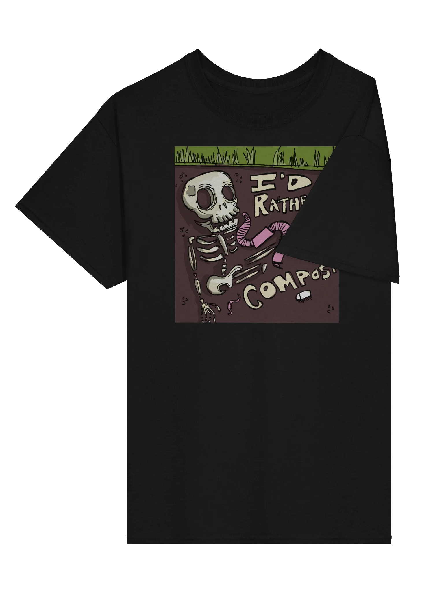 Compost Skeleton T-Shirt product image (3)