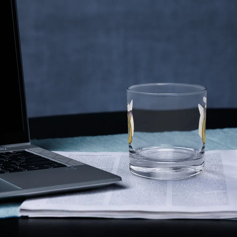 Banana Snugs rocks glass product image (10)
